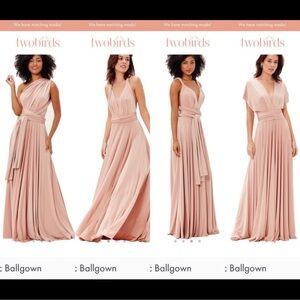 Twobirds Blush Maxi Dress